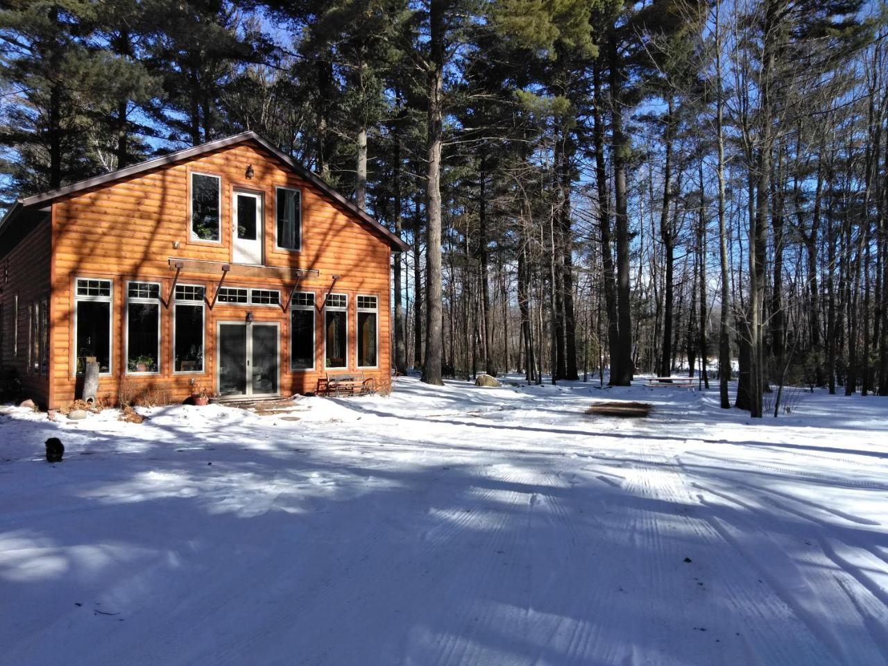 Bed And Breakfast Suite At The Wooded Retreat Pine City Exterior foto